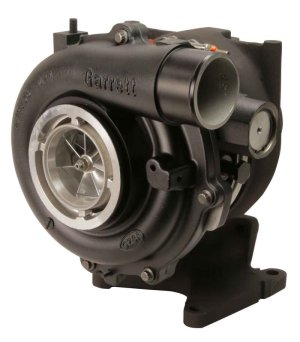 Chevrolet Duramax Turbocharger - Fleece Performance - 63mm STREET VNT Cheetah w/ HX40 Outlet - `04-`10